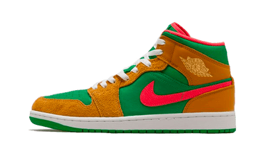 Air Jordan 1 Mid SE Wheat Watermelon - DX4332-700 - View 1 | Next Step