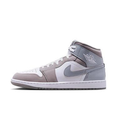 Air Jordan 1 Mid SE White Medium Grey Cool Grey - HF3216-100 - View 1 | Next Step