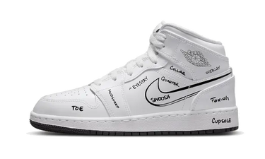 Air Jordan 1 Mid Schematic | Next Step