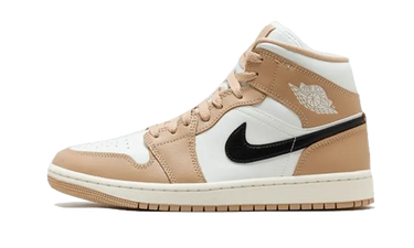 Air Jordan 1 Mid Tan Black - BQ6472-103 - View 1 | Next Step