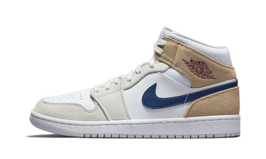 Air Jordan 1 Mid Tan Suede - DO6726-100 - View 1 | Next Step