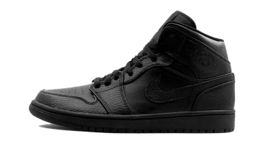 Air Jordan 1 Mid Triple Black - 554725-091 - View 1 | Next Step