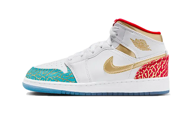 Air Jordan 1 Mid UNC to Chicago - FB2212-100 - View 1 | Next Step