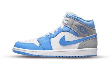 Air Jordan 1 Mid University Blue Grey - DX9276-100 - View 1 | Next Step