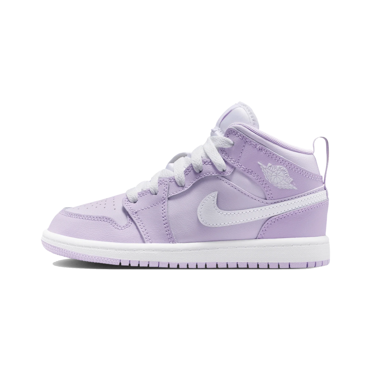 Air Jordan 1 Mid Violet Mist Barely Grape (PS)