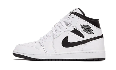 Air Jordan 1 Mid White Black - DQ8426-132 - View 1 | Next Step