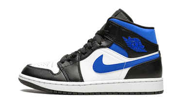 Air Jordan 1 Mid White Racer Blue - 554725-140-554724-140 - View 1 | Next Step