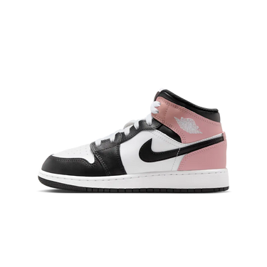 Air Jordan 1 Mid White Rust Pink Black - DQ8423-100 - View 1 | Next Step