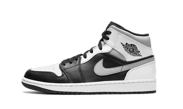 Air Jordan 1 Mid White Shadow - 554724-073 - View 1 | Next Step