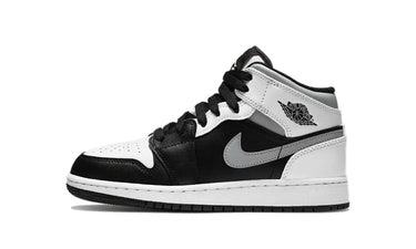 Air Jordan 1 Mid White Shadow (GS) - 554725-073 - View 1 | Next Step