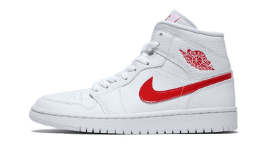 Air Jordan 1 Mid White University Red | Next Step
