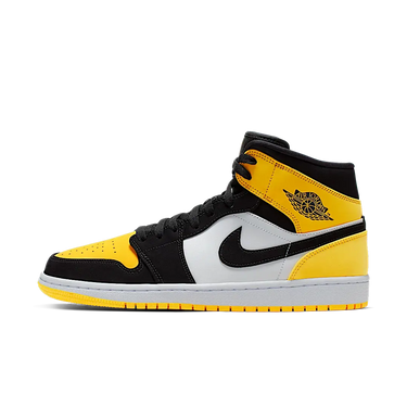 Air Jordan 1 Mid Yellow Toe Black - 852542-071 - View 1 | Next Step