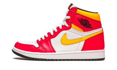 Air Jordan 1 Retro High Light Fusion Red - 555088-603 - View 1 | Next Step