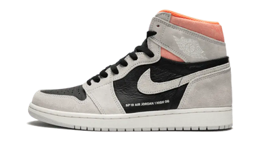 Air Jordan 1 Retro High Neutral Grey Hyper Crimson - 555088-018 - View 1 | Next Step