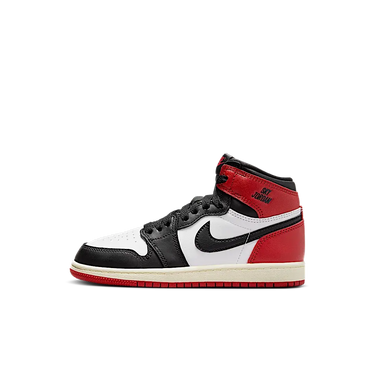 Air Jordan 1 Retro High OG Black Toe Reimagined (PS) - FD1412-106 - View 1 | Next Step