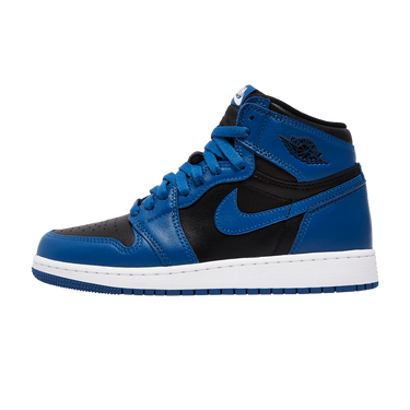 Air Jordan 1 Retro High OG Dark Marina Blue (GS) - 575441-404 - View 1 | Next Step