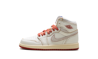 Air Jordan 1 Retro High OG Rare Air Sail Cinnabar (PS) - FD2597-100 - View 1 | Next Step