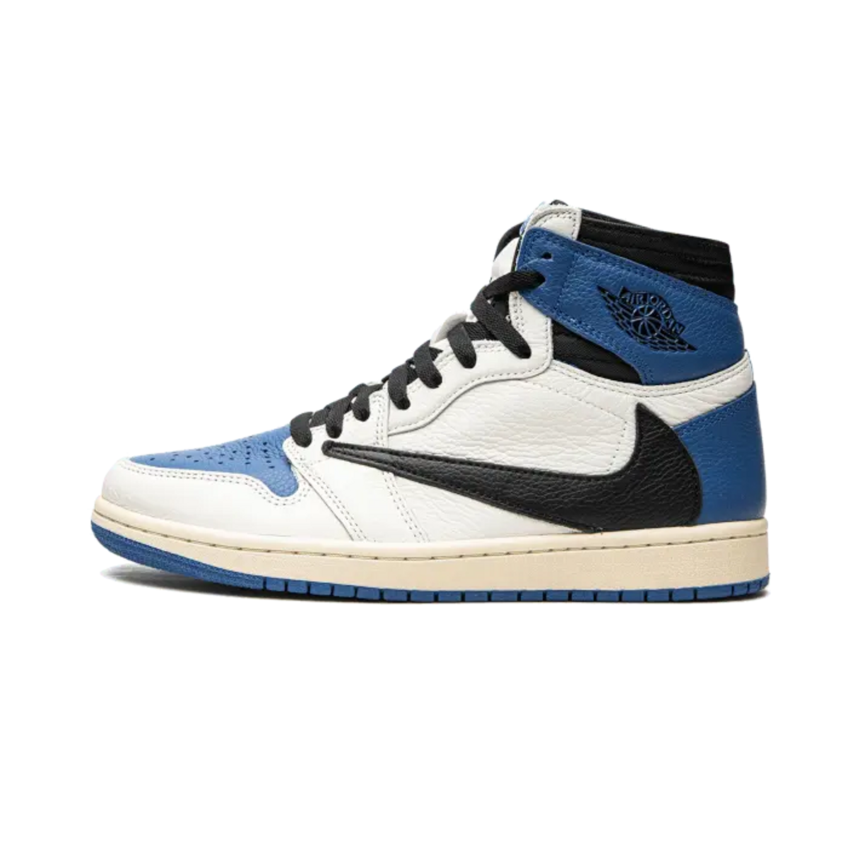 Air Jordan 1 Retro High OG SP Travis Scott Fragment Military Blue