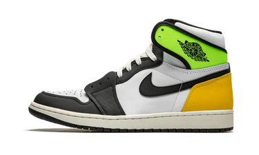 Air Jordan 1 Retro High White Black Volt University Gold - 555088-118 - View 1 | Next Step
