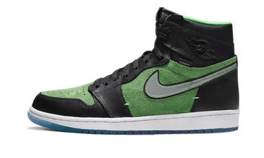 Air Jordan 1 Retro High Zoom Black Green - CK6637-002 - View 1 | Next Step