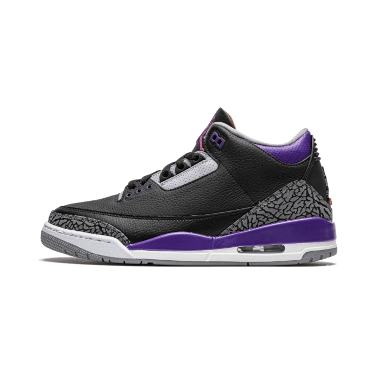 Air Jordan 3 Retro Black Court Purple
