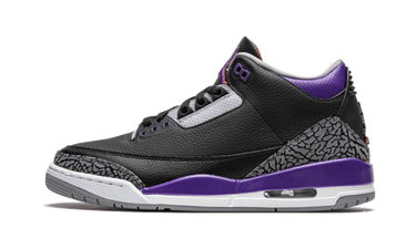 Air Jordan 3 Retro Black Court Purple - CT8532-050 - View 1 | Next Step