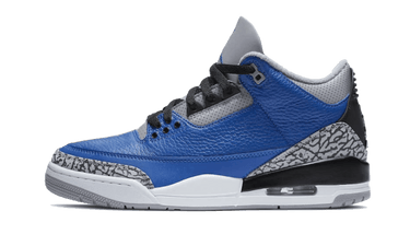 Air Jordan 3 Retro Varsity Royal Cement - CT8532-400 - View 1 | Next Step