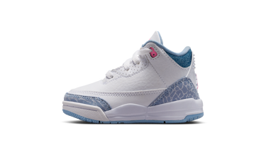 Air Jordan 3 Retro White Cobalt Bliss (TD) - HQ0782-101 - View 1 | Next Step
