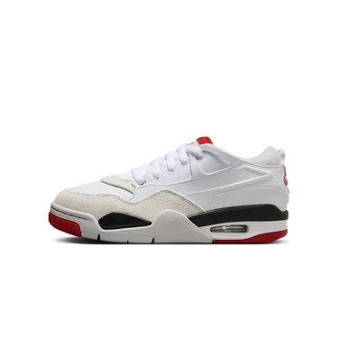 Air Jordan 4 RM White Black Neutral Grey Varsity Red - FQ7938-102 - View 1 | Next Step