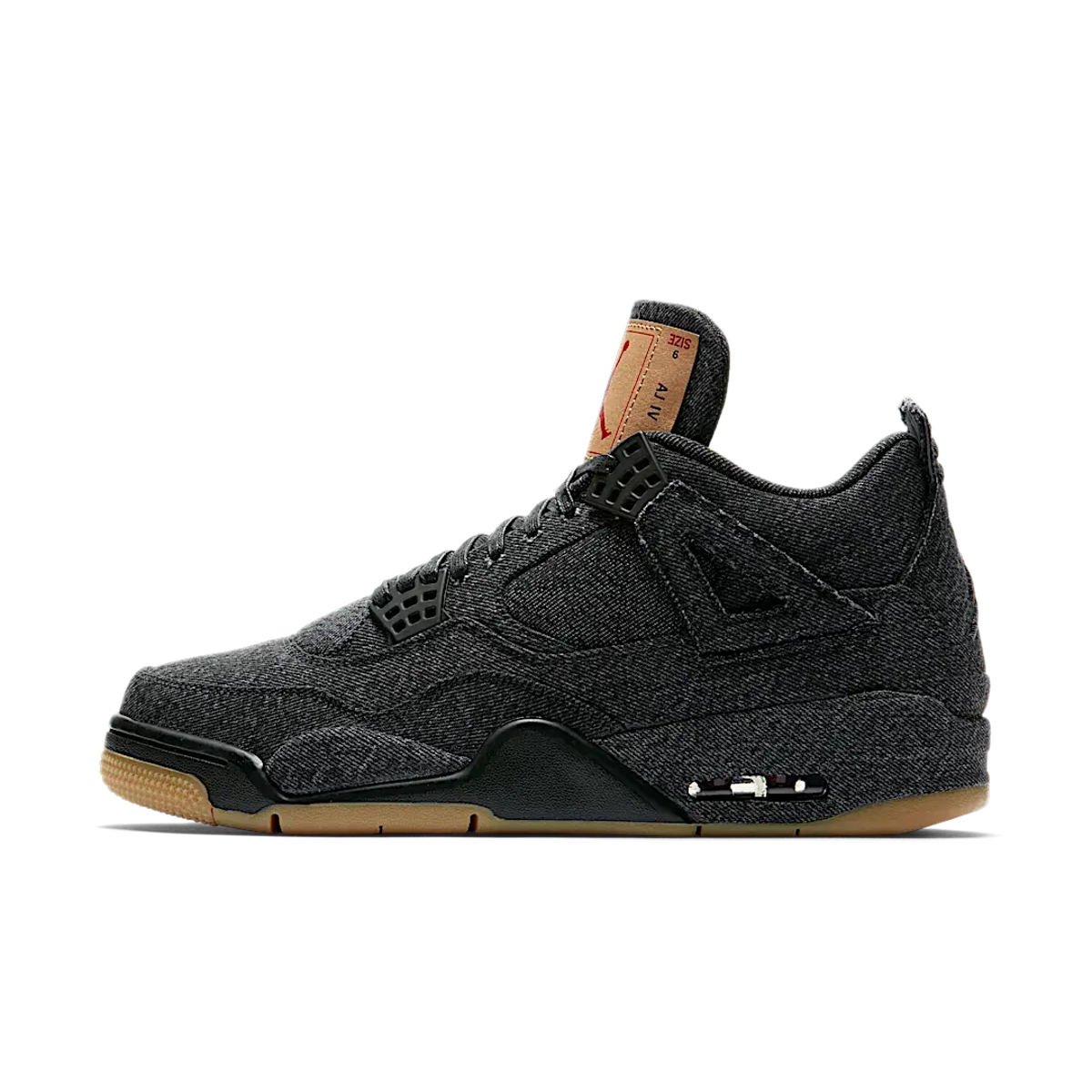 Air Jordan 4 Retro Levi's Black (Levi's Tag)