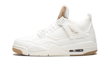 Air Jordan 4 Retro Levi's White (Blank Tag) - AO2571-100 - View 1 | Next Step