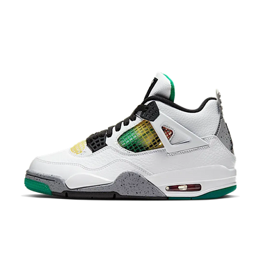 Air Jordan 4 Retro Lucid Green Rasta - AQ9129-100 - View 1 | Next Step