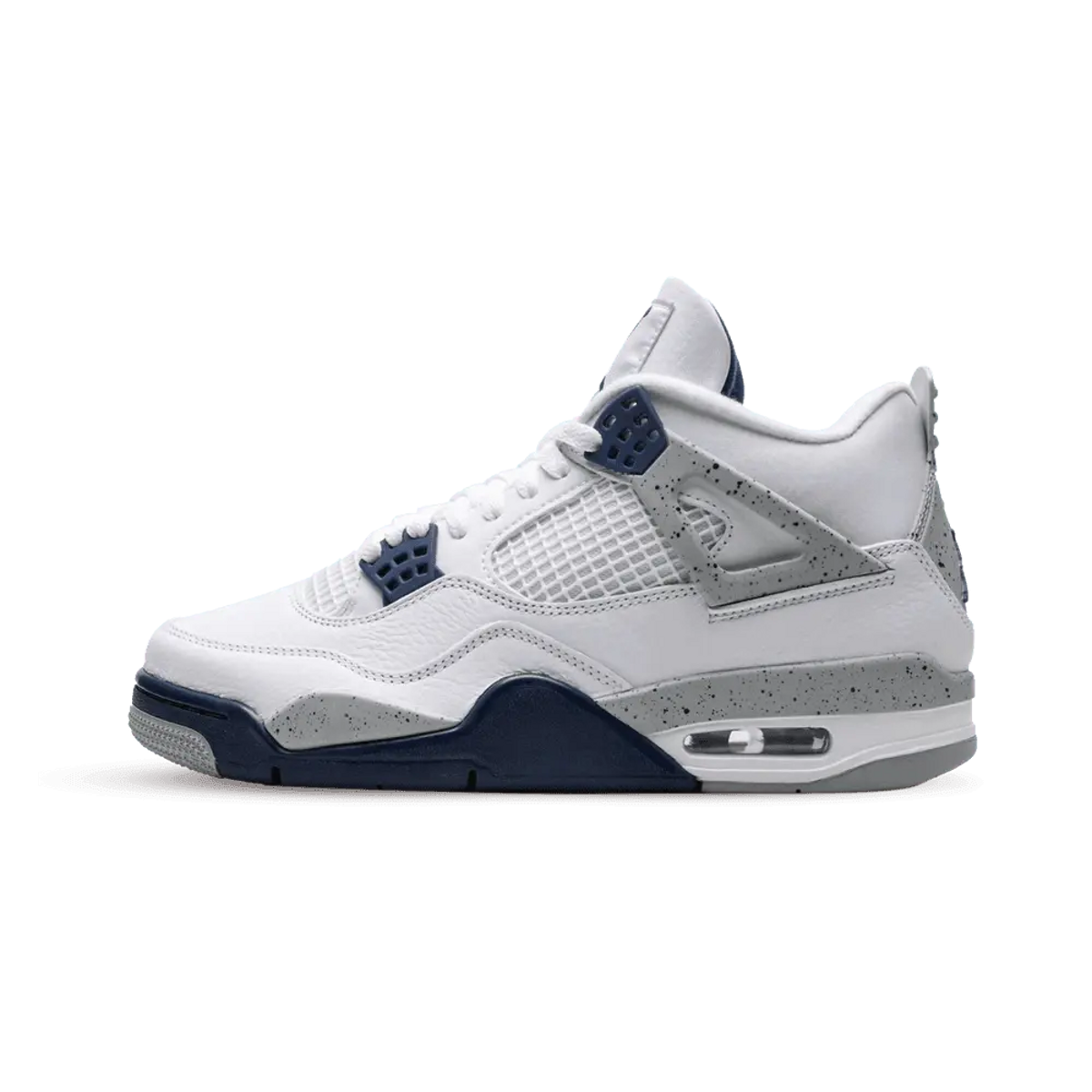 Air Jordan 4 Retro White Midnight Navy