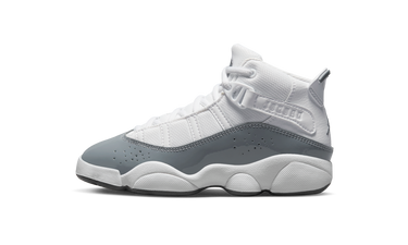 Air Jordan 6 Rings White Cool Grey (PS) - 323432-121 - View 1 | Next Step