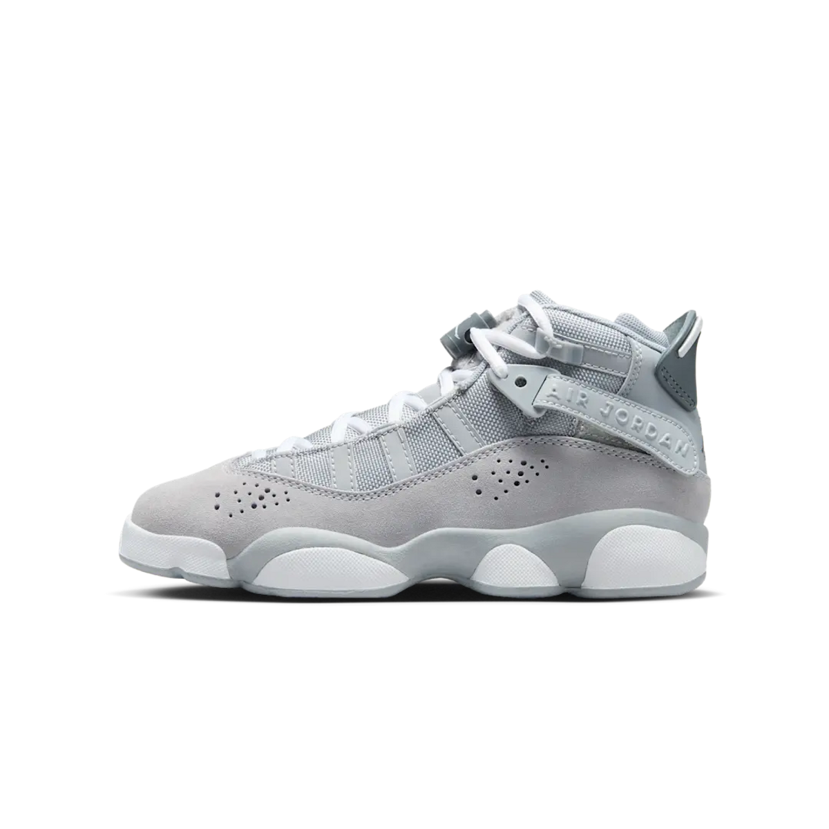 Air Jordan 6 Rings Wolf Grey White Cool Grey