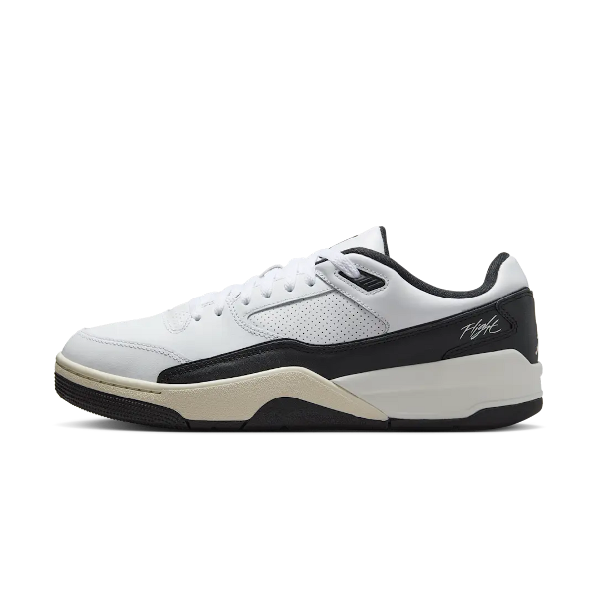 Air Jordan Flight Court White Black Sail