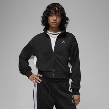 Air Jordan Knit Jacket Black/White/White - FV7104-010 - View 1 | Next Step