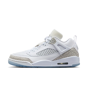 Air Jordan Spizike Low White Metallic Silver Barely Blue Neutral Grey - FQ1759-103 - View 1 | Next Step