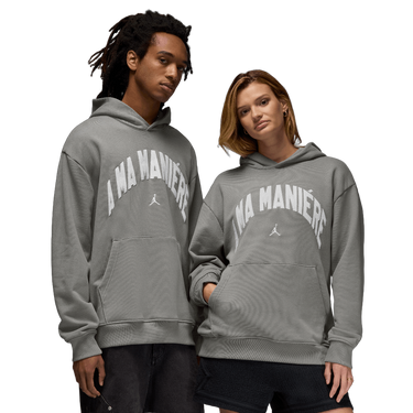 Air Jordan X A Ma Maniere Hoodie Flat Pewter - HF0540-029 - View 1 | Next Step