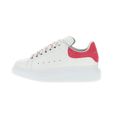 Alexander McQueen Oversized White Halo Pink - 718139 WIBN2 8844 - View 1 | Next Step
