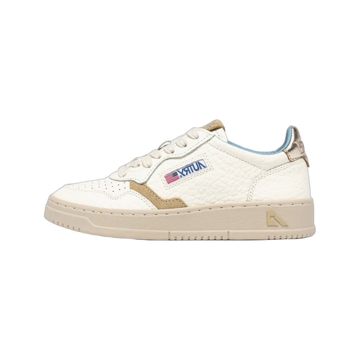 Autry Medalist Low Platinum Leather Soft Sponge (Women's)