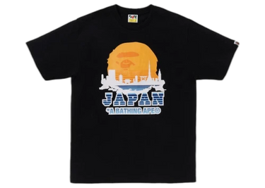 BAPE Japan Silhouette Tee Black - 1J22-110-077 - View 1 | Next Step