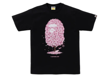 BAPE Sakura Tee (SS24) Black - 1K22-110-036 - View 1 | Next Step