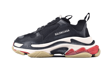 Balenciaga Triple S Black White Red (2018 Reissue) - 533882W09O11000 / 533882W09OM1000 - View 1 | Next Step