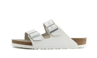 Birkenstock Arizona Big Buckle White Leather - 1021583/1016826 - View 1 | Next Step