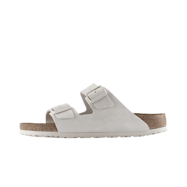 Birkenstock Arizona Soft Footbed Suede Antique White - 1024554/1024516 - View 1 | Next Step