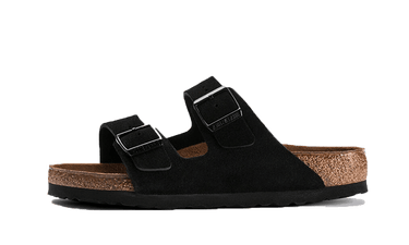 Birkenstock Arizona Soft Footbed Suede Black - 0951321/0951323 - View 1 | Next Step