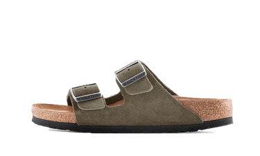 Birkenstock Arizona Soft Footbed Suede Leather Thyme Tonal - 1030815/1030851 - View 1 | Next Step