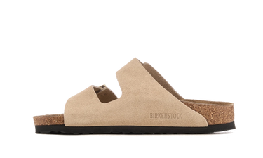 Birkenstock Arizona Suede Leather Sandcastle - 1029242/1029260 - View 1 | Next Step