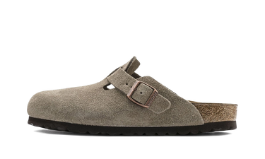 Birkenstock Boston BS Suede Taupe - 0060461/0060463 - View 1 | Next Step